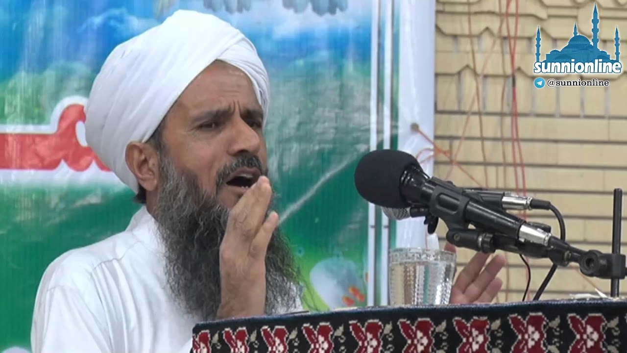 سخنان مولانا فضل الرحمن کوهی در نصیرآباد سرباز