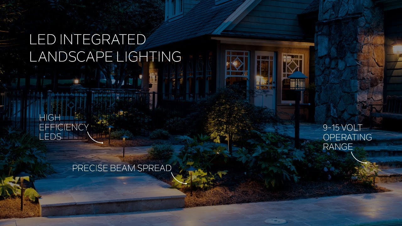 Kichler Lighting: LED Integrated Landscape Lighting