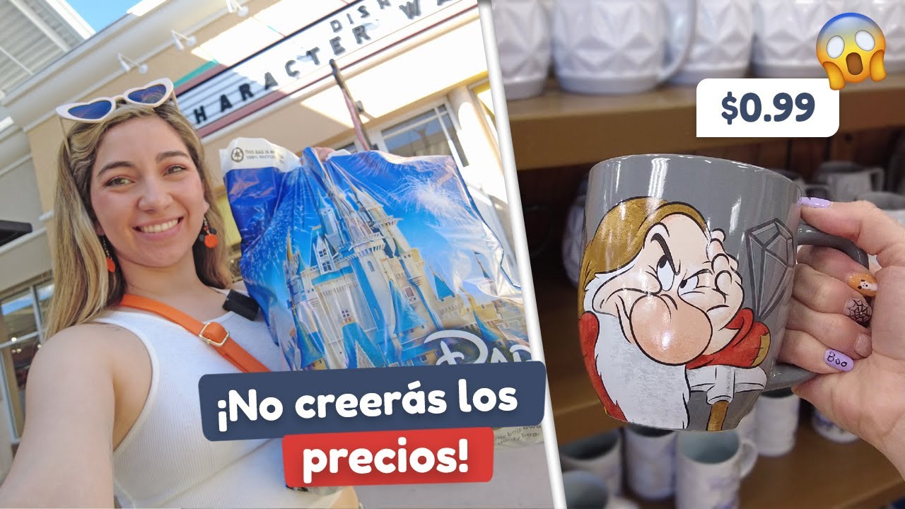 ESTE SI QUE es el MEJOR OUTLET de DISNEY ! Character Warehouse de VINELAND ORLANDO