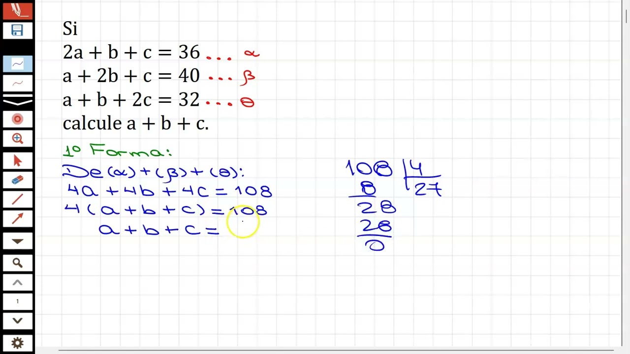 ÁLGEBRA - MANIPULACIÓN ALGEBRAICA - PROBLEMAS OLÍMIPICOS