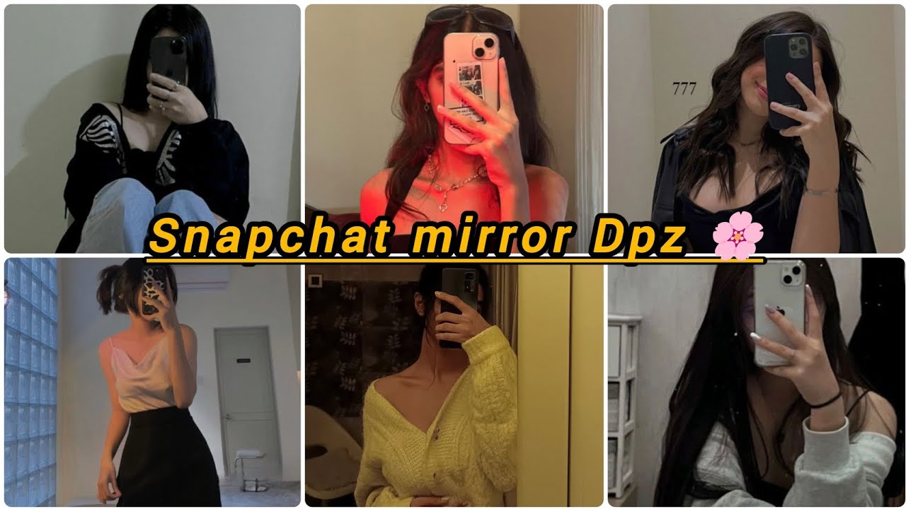 👻✨Snapchat Hidden Face Mirror Selfie Pose Ideas | Stylish DP & Story Ideas #cutepose #snapchat #fypシ