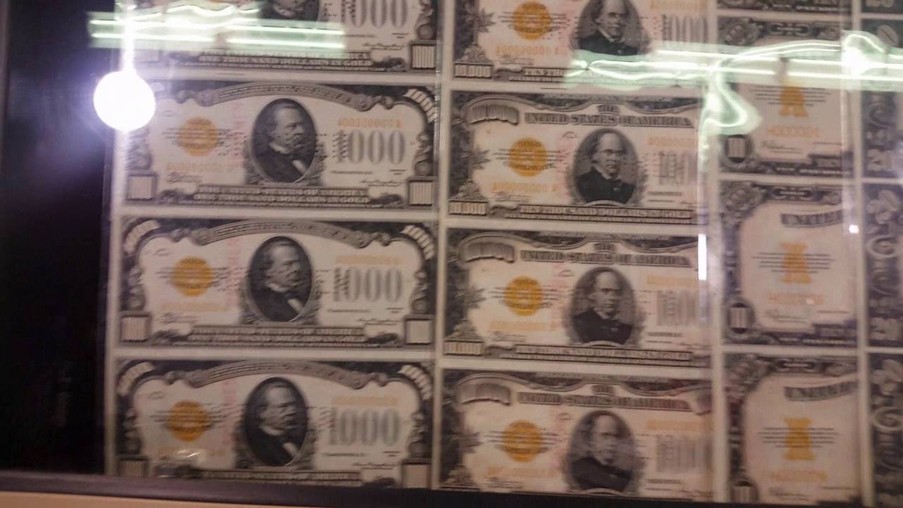 Largest Denomination  Bills      (D. Hoppe)