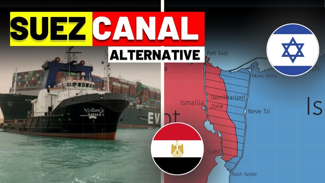 Suez Canal Alternative Route I Israel-Palestine I Current Affairs I Keshav Malpani