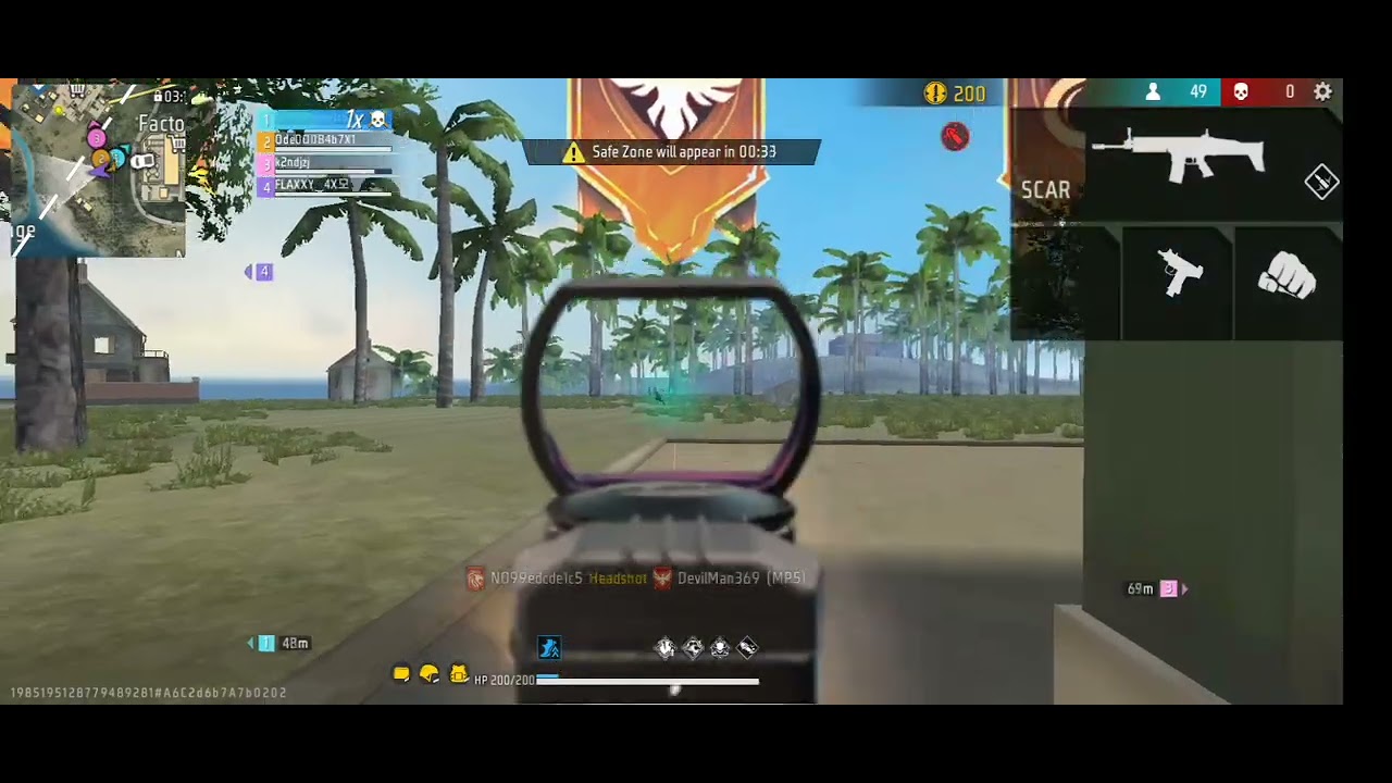 BR#freefire🙋 1vs2#gaming #trending 🥰