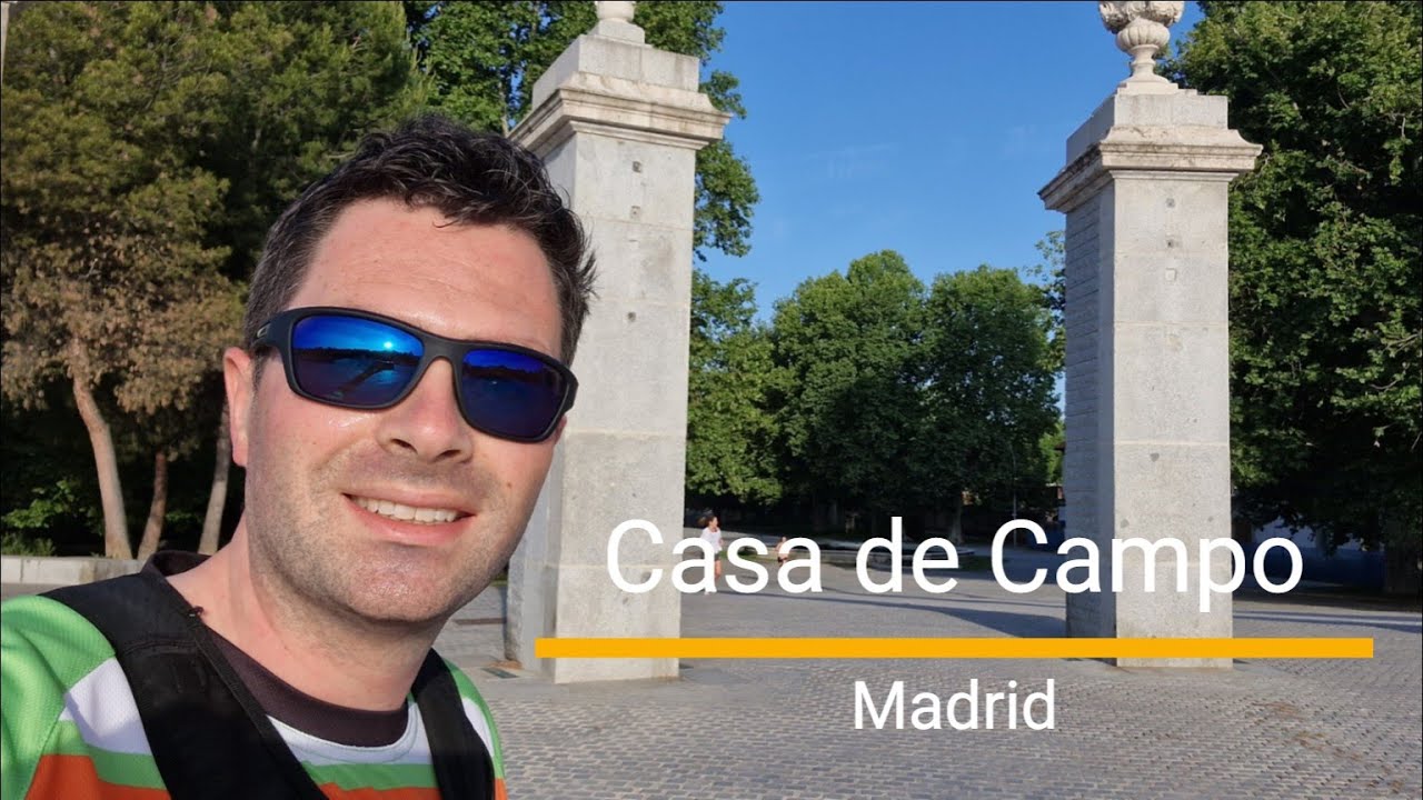 Running in Casa de Campo, Madrid