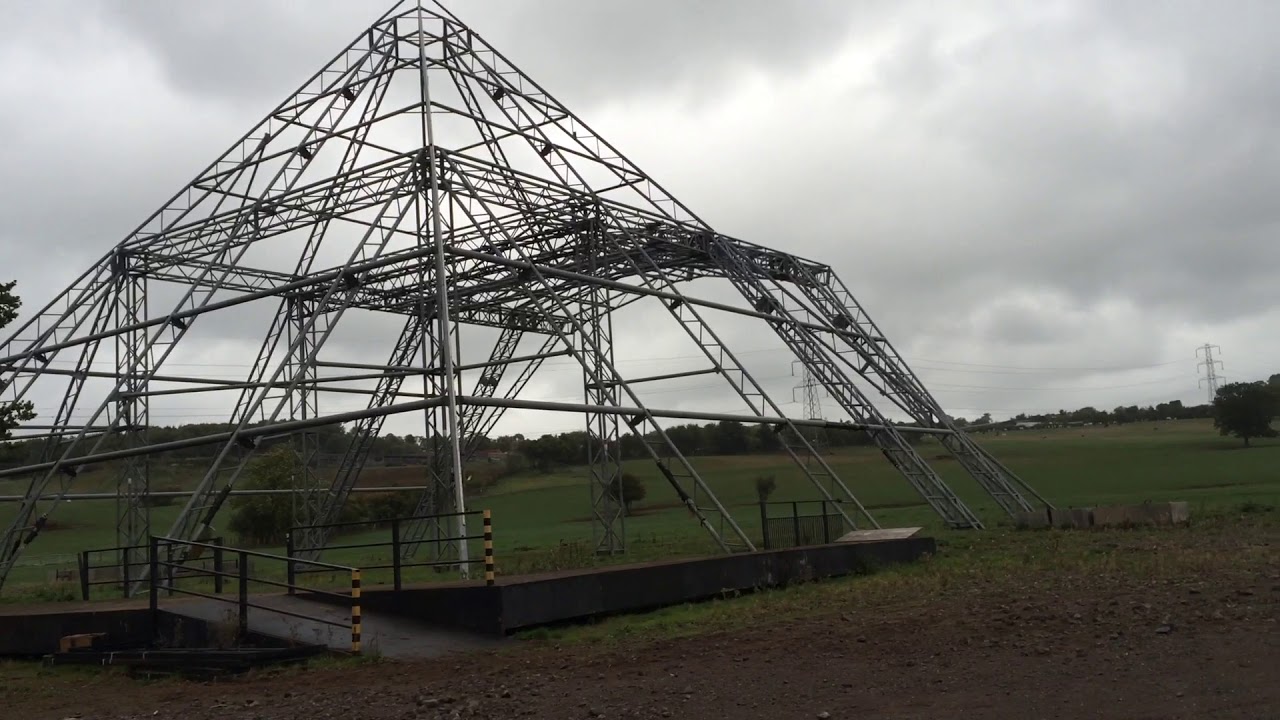Pyramid stage Glastonbury festival site
