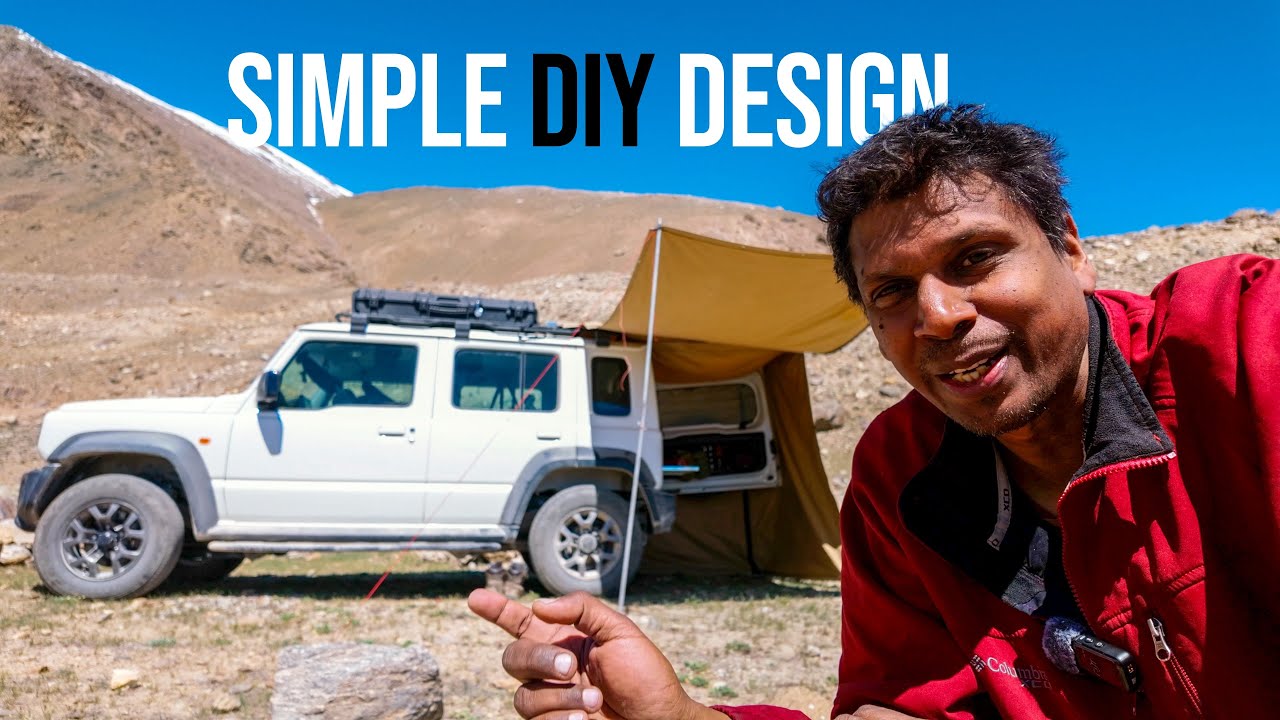 How I Modified my Jimny for Overlanding with a Bed and Kitchen Inside