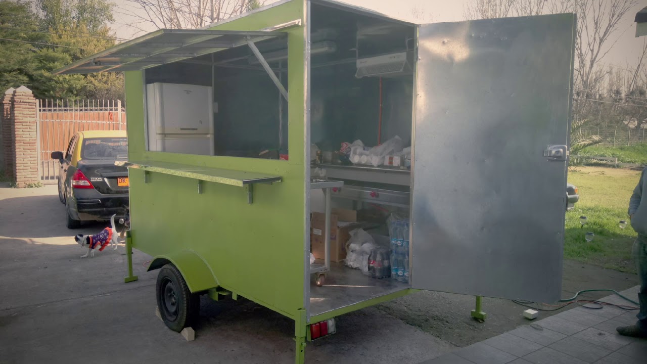 Carro De 3 metros Para comida Rapida / FoodTruck / Fabrica de carros 100% estructurados