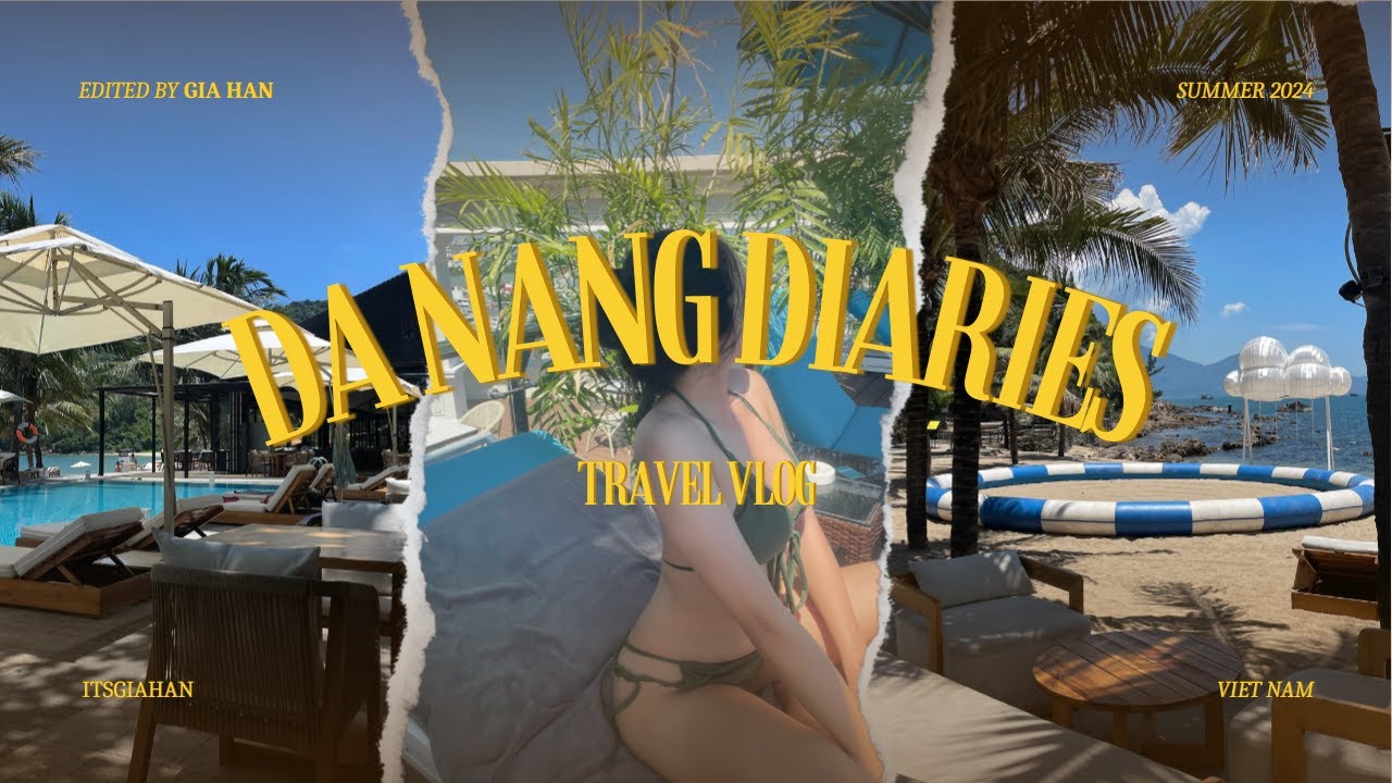 [Travel Vlog] nhật ký vi vu Đà Nẵng 4n4d ♡ thành phố đáng sống!
