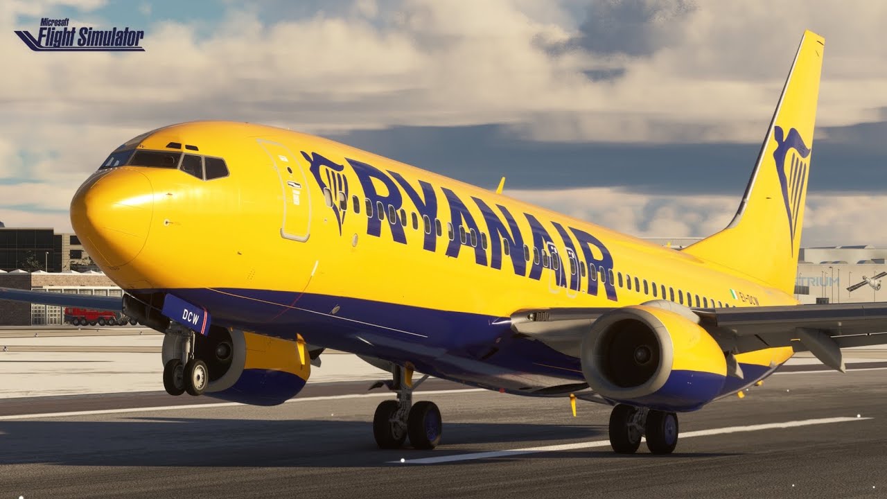 GSX PRO | Ryanair Boeing 737 Breman to Edinburgh | Insane Realism | Microsoft Flight Simulator | 4K 