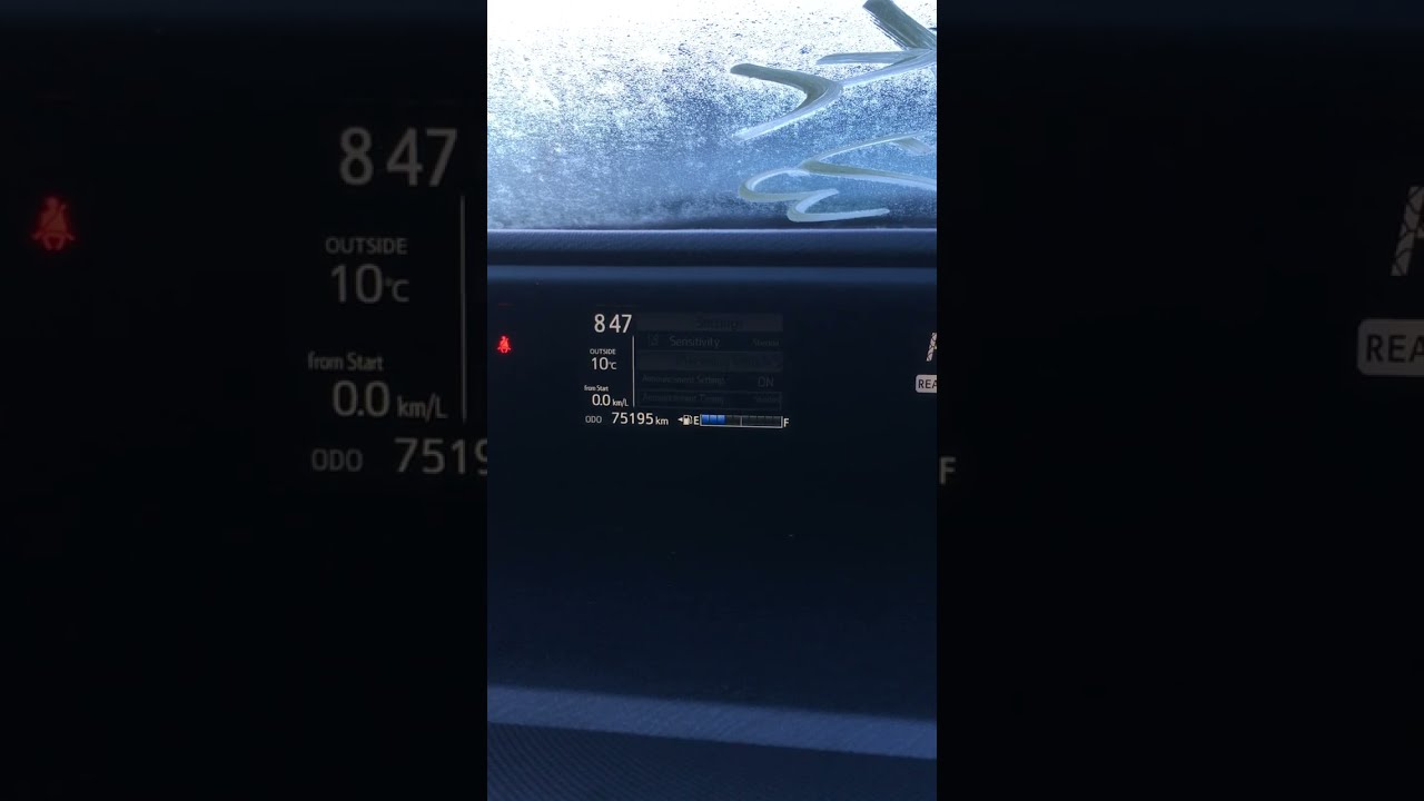 JDM TOYOTA AQUA HYBRID 2017- language conversion