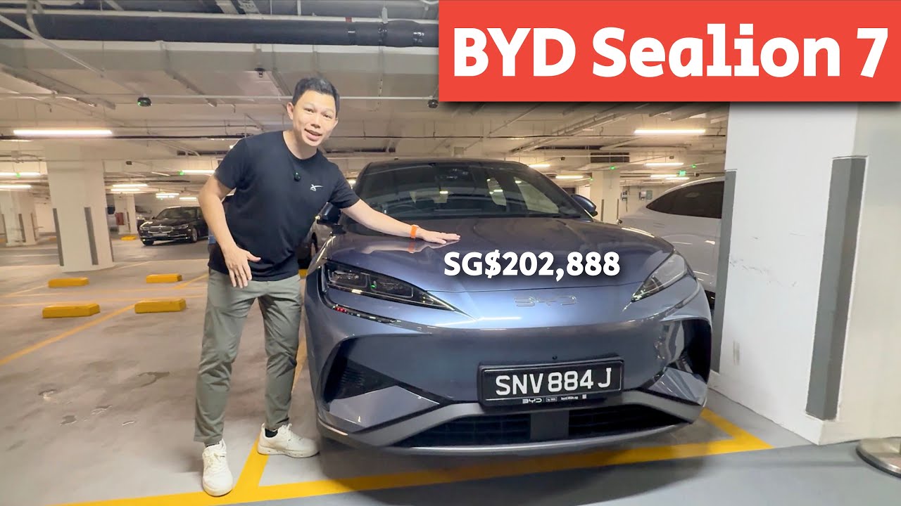 BYD Sealion 7 Test Drive! (BYD Roadshow at Bukit Panjang Plaza)