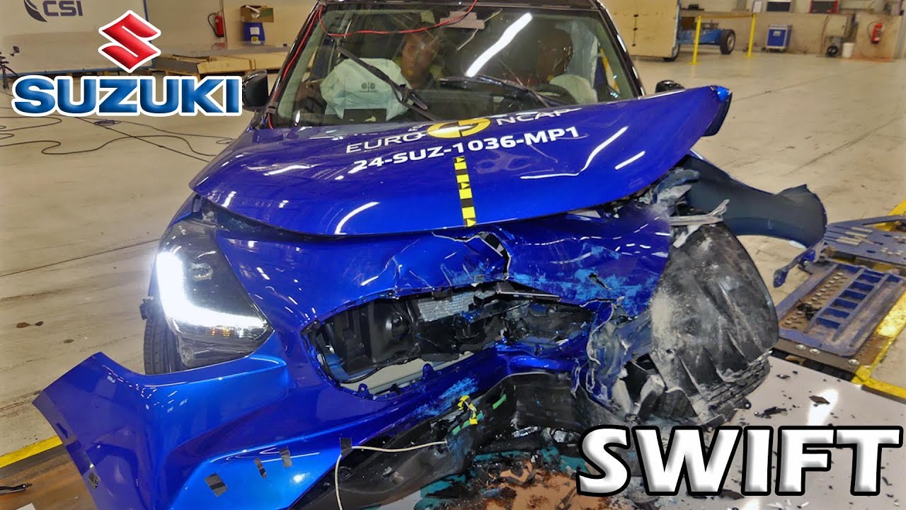 Suzuki Swift Crash Test & Safety test 2025