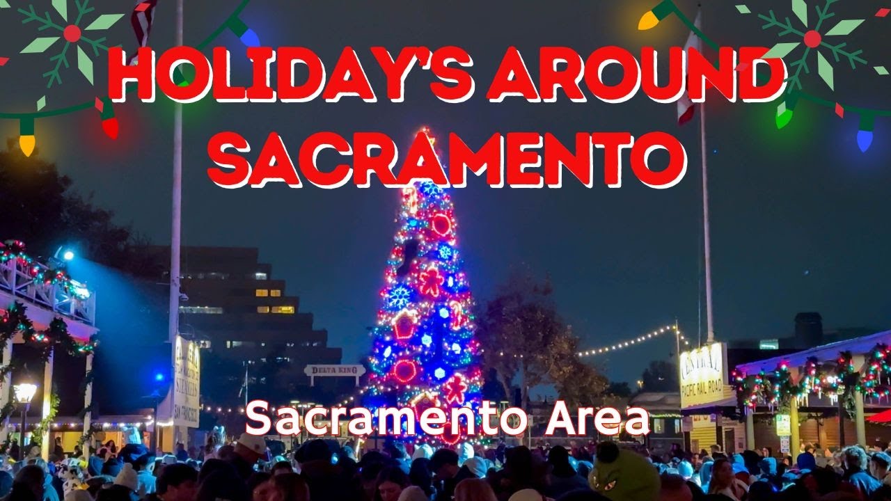 Best Holiday Activities Around Sacramento | Lights, Ice Skating & Christmas Magic