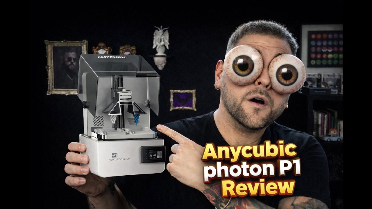 Anycubic Photon P1: La impresora de resina que podría cambiarlo TODO 🔥 Review completa en Español