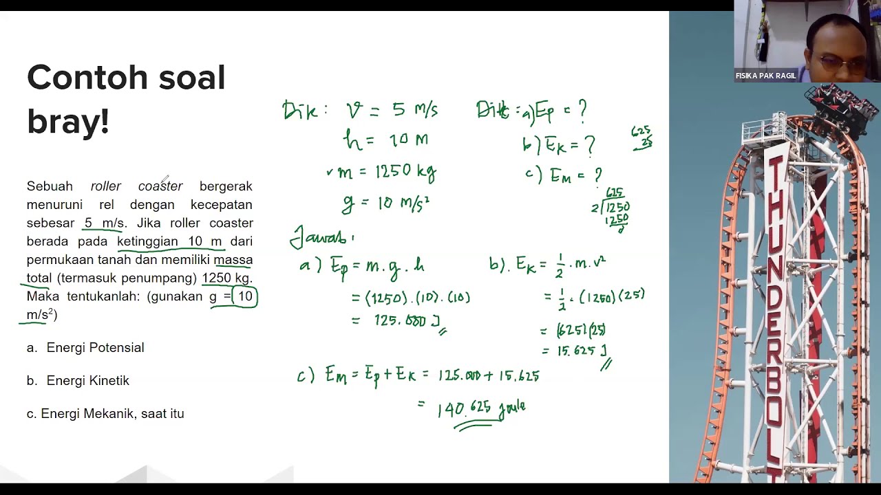 Energi Potensial, Energi Kinetik dan Energi Mekanik - IPA VII SMP