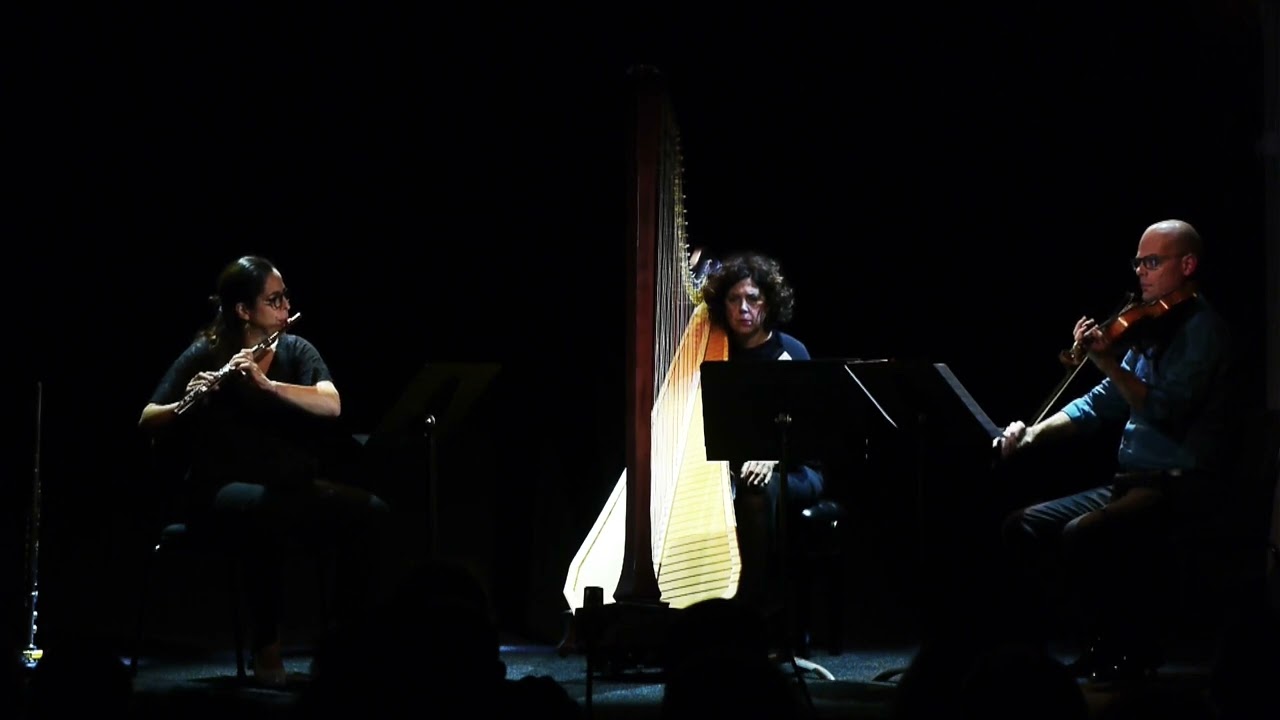 Kaija Saariaho - New Gates - Trio pour flûte, alto et harpe