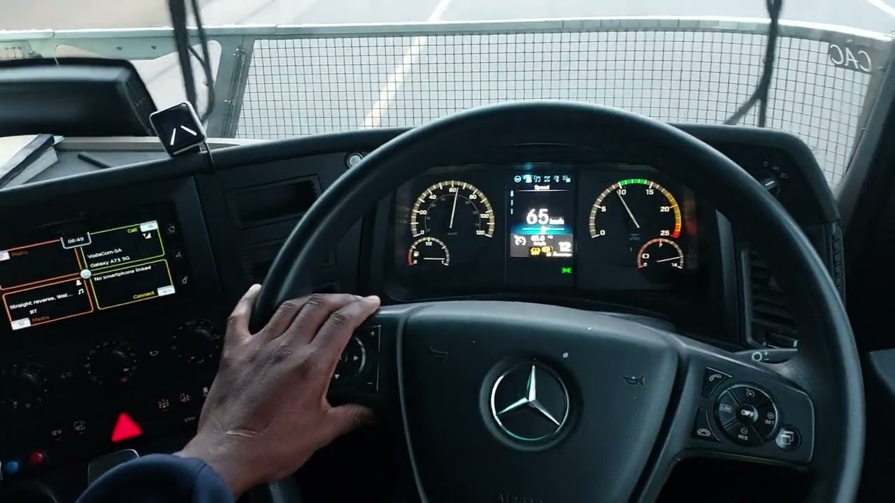 Driving in the mist N4 🚛🇿🇦WLMF
