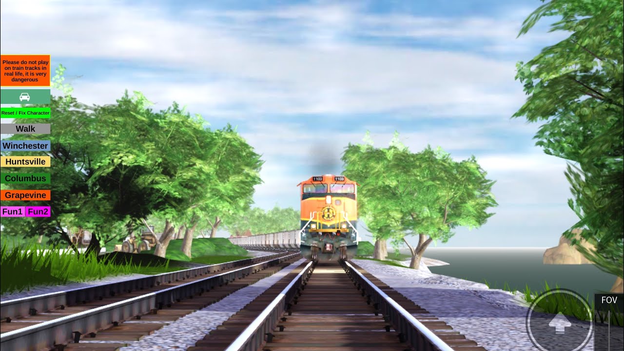 Trains in Railfan heaven