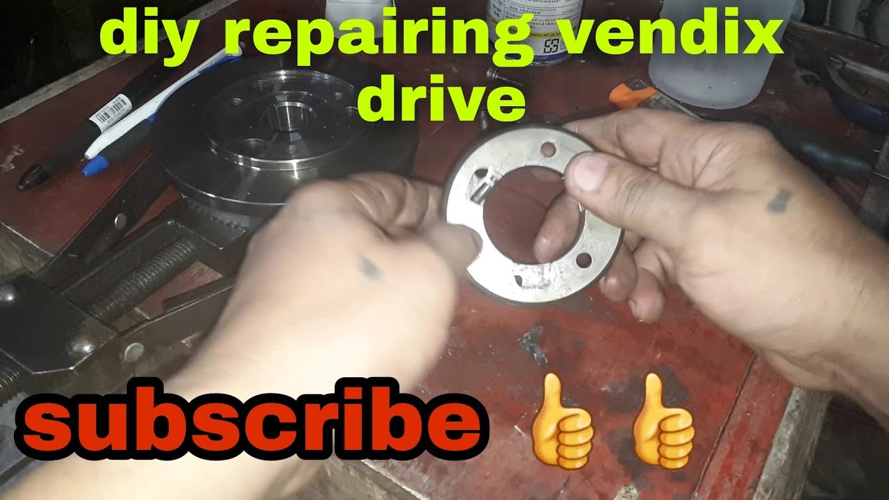 how to fix vendix drive of your motorcycle using three  ballpens