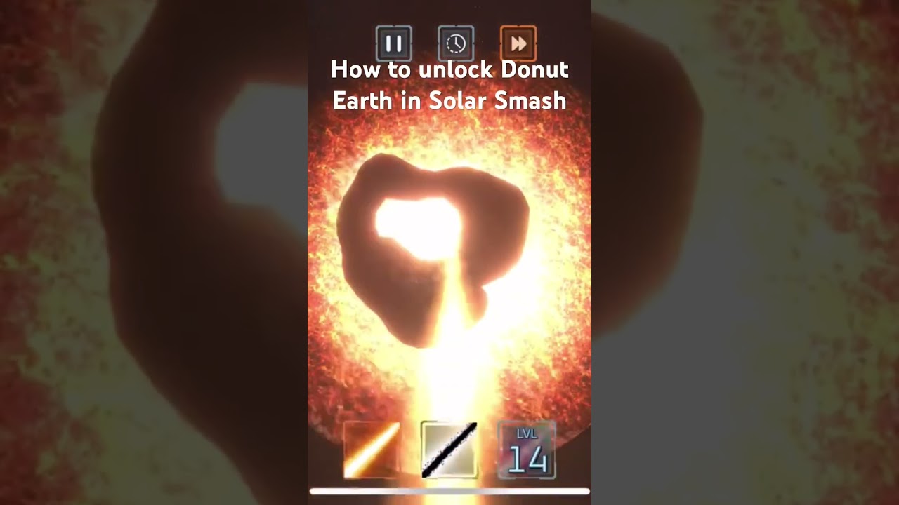 How to unlock donut￼ Earth in Solar Smash 🍩🌎 (Updated 2023)