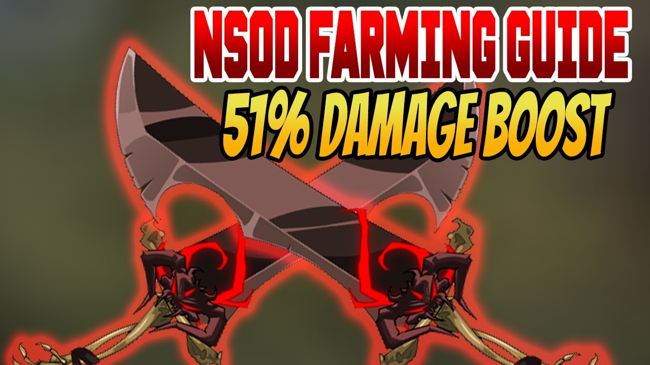 AQW- Necrotic Sword Of Doom (51% Damage Booster) Full Farming Guide 2020 + How To Merge NSOD