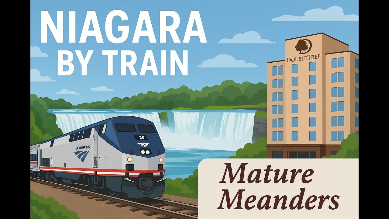 NYC to Niagara Falls by Amtrak 🚆 | DoubleTree Stay + Exploring Niagara Falls, NY