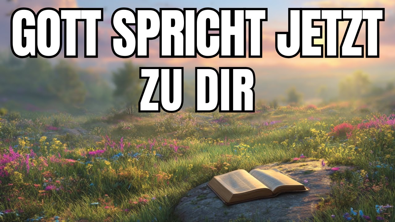 Gott spricht jetzt: Fürchte dich nicht