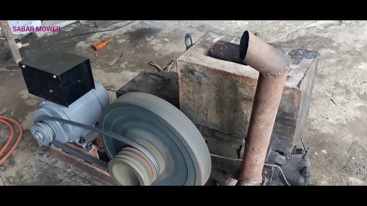 Mesin Las Magnet Ganesa 300 A  Diesel Tianwang 23 HP cara pasang. @SABARMOWER