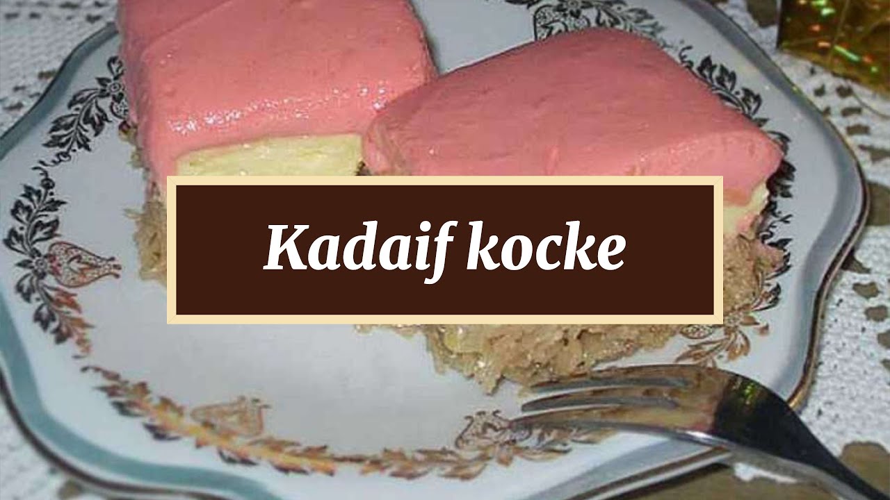 Kadaif kocke