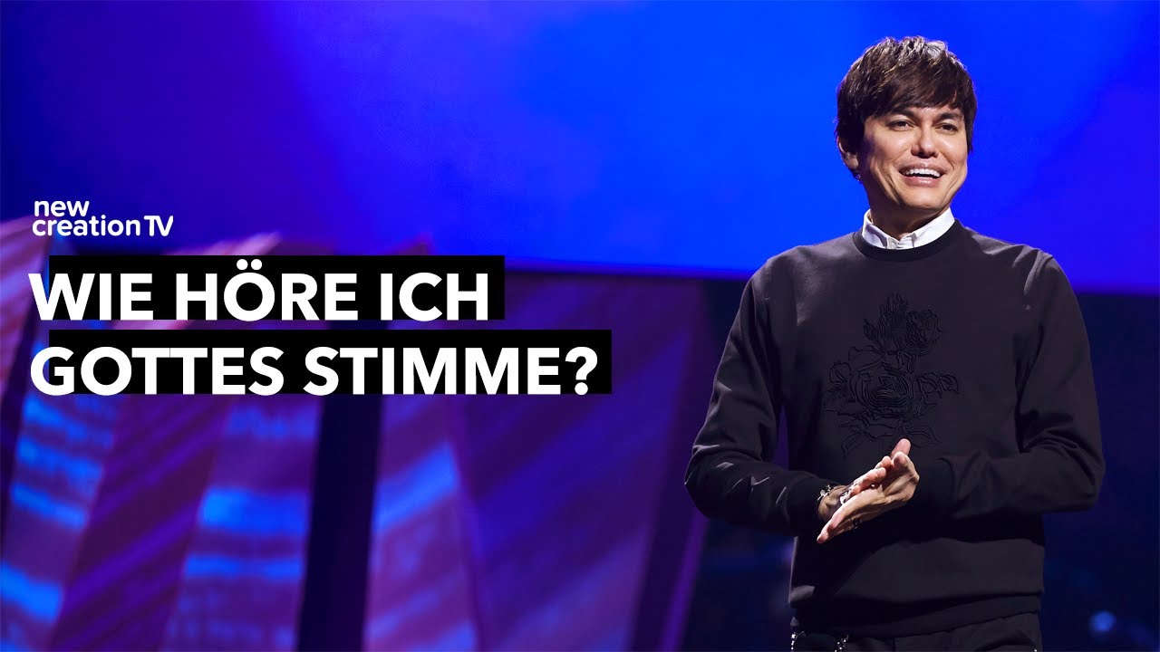 Die Sprache des Heiligen Geistes I Joseph Prince I New Creation TV Deutsch