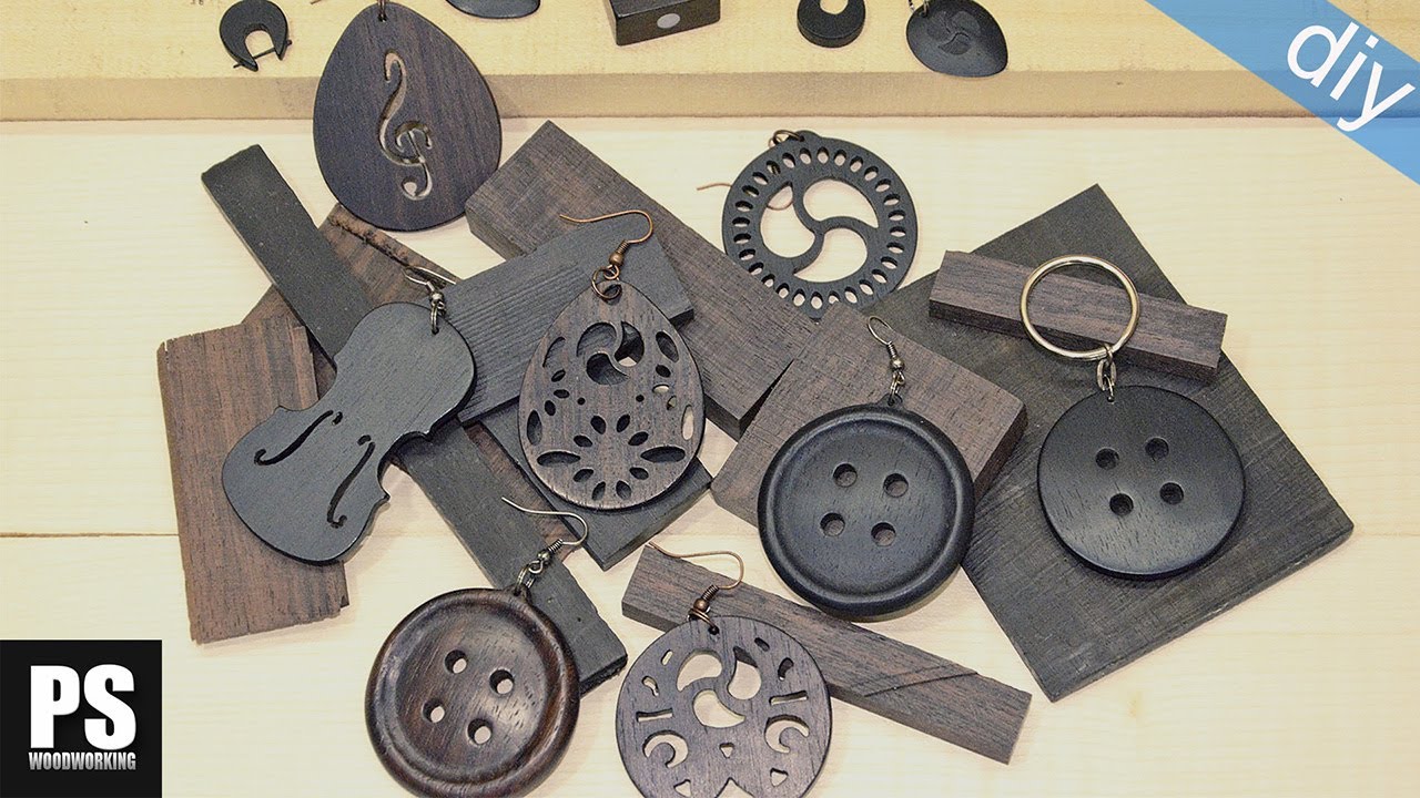 How to make wood jewelry