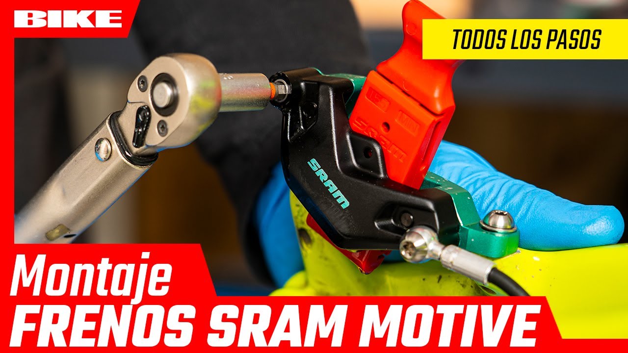 Aprende a montar los nuevos frenos SRAM Motive con nosotros y acierta a la primera