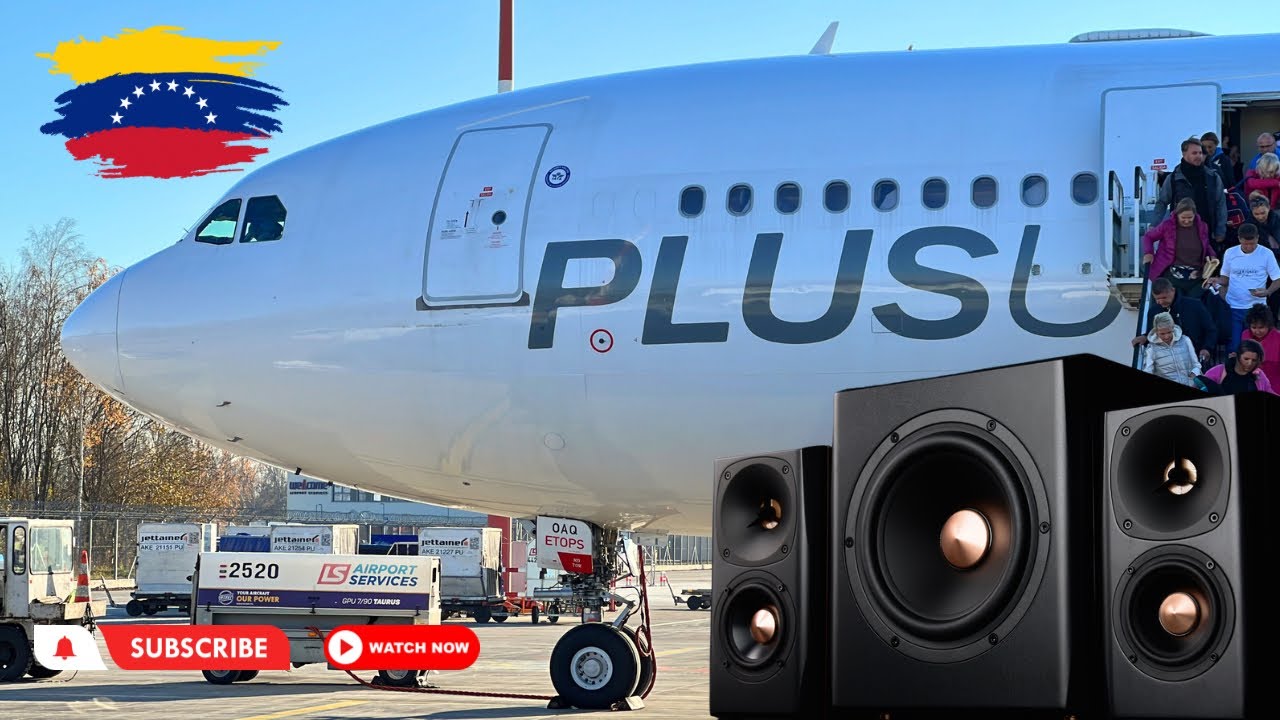 🇻🇪✈️WHAT IS THIS DISCO SPEAKER DOING HERE? PLUS ULTRA AIRBUS A330 PORLAMAR-WARSAW