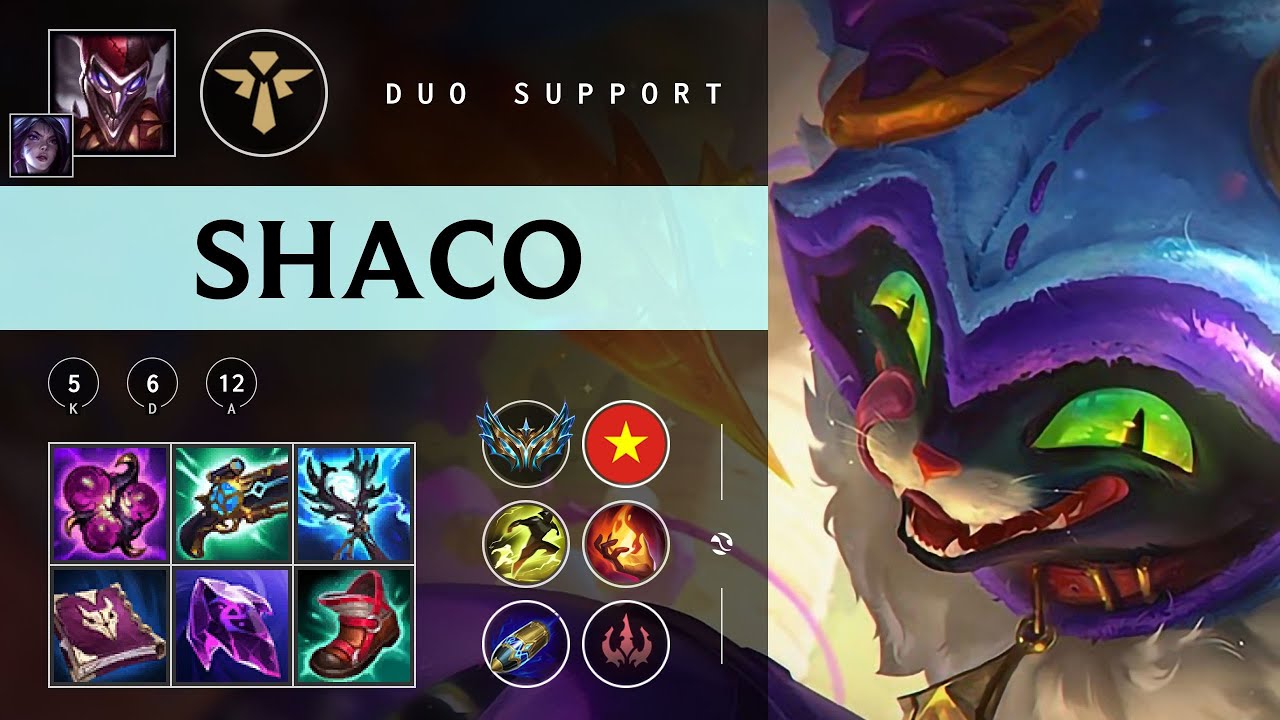 Shaco Support vs Rell - VN Challenger Patch 25.24