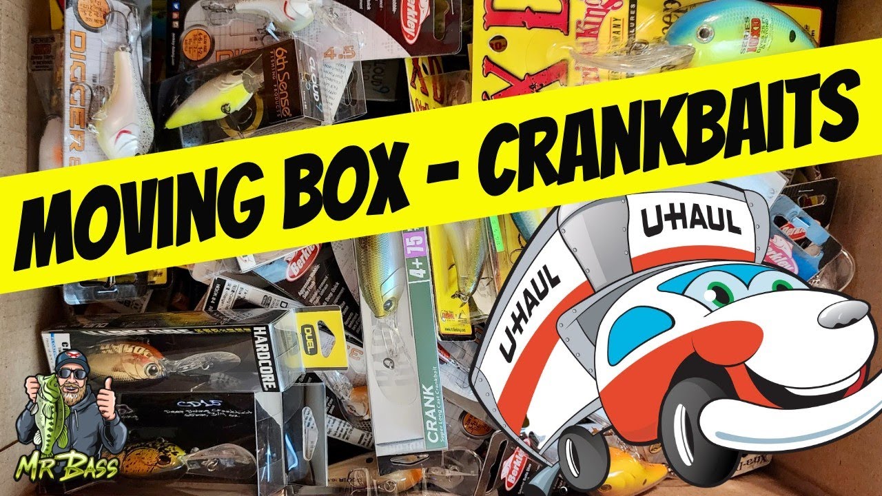 MEGA UNBOXING Moving Van Fishing Lures - CRANKBAITS!