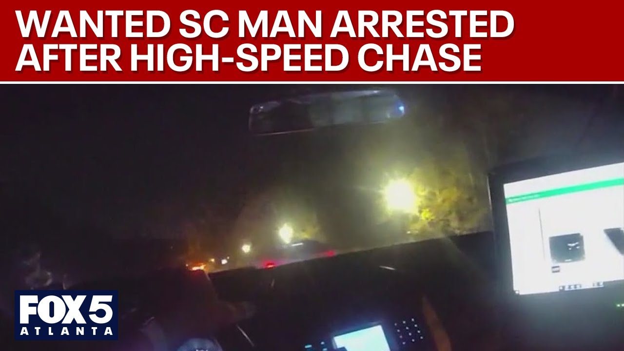 High-speed chase: Wanted SC man runs from officers | FOX 5 News
