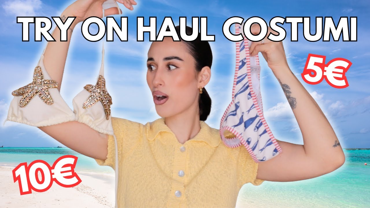 TRY ON HAUL COSTUMI SHEIN - ESTATE 2025