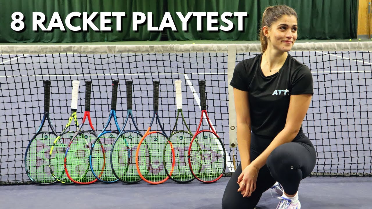 Female pro 🇬🇧🇳🇱 tests eight different rackets and picks her favourite