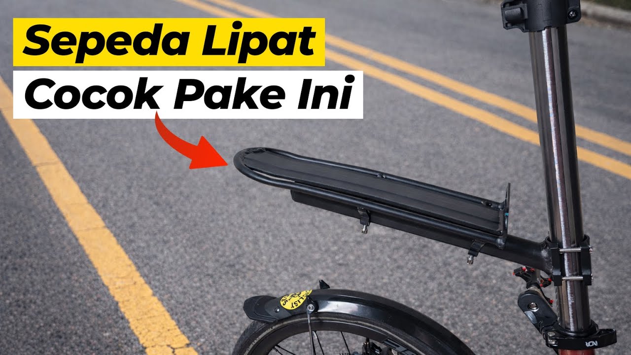 Rak Panier Sepeda Universal, Bisa Untuk Semua Sepeda