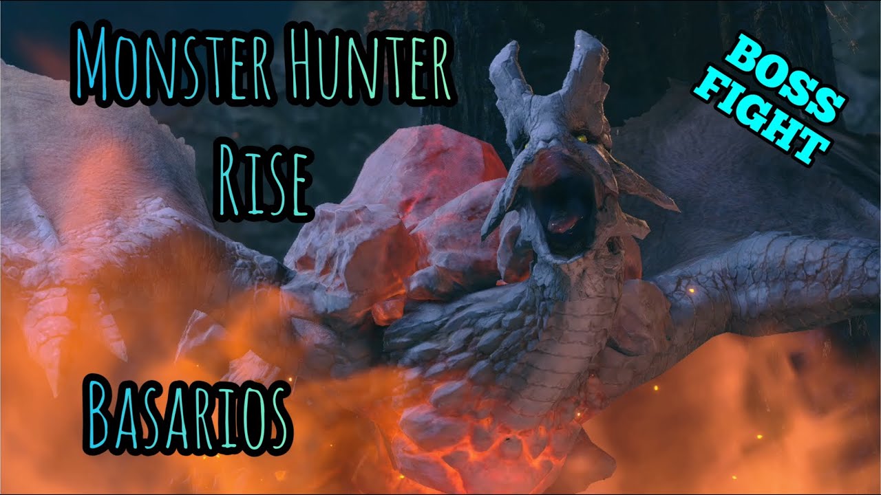 Monster Hunter Rise | Basarios BOSS FIGHT 👹