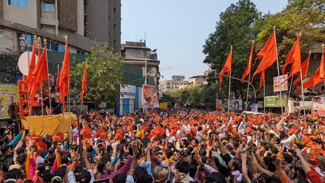Girgaon Dhwaj Pathak Narsimha Avatar Theme Girgaon Gudi Padwa 2025
