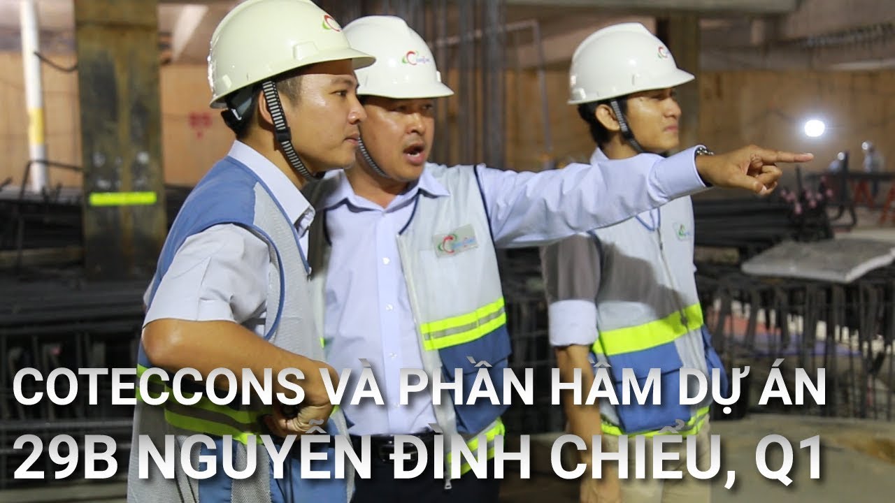 Coteccons chinh phục phần Hầm Dự án 29B Nguyễn Đình Chiểu, Quận 1 - The MarQ (English Subtitles)