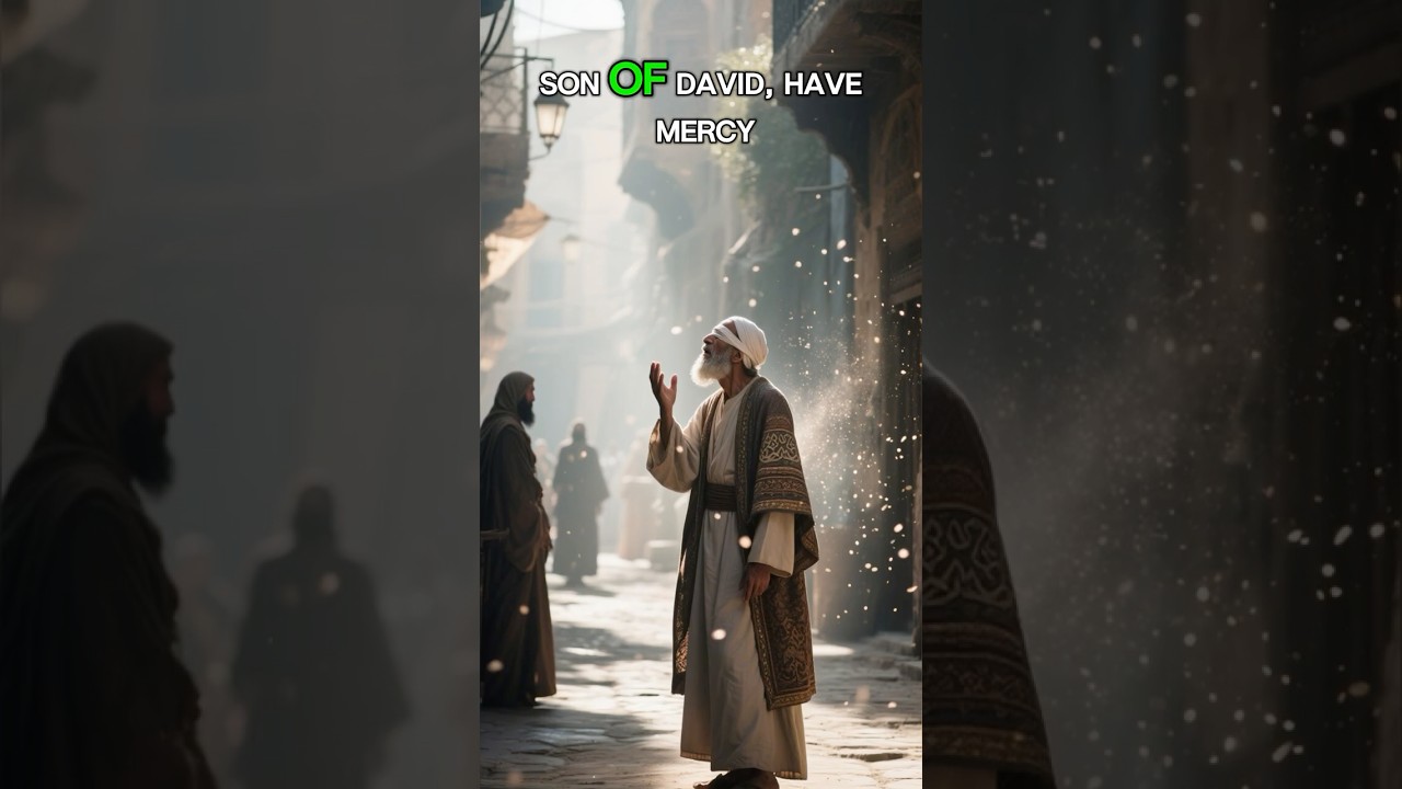 Jesus Heals the Blind Man &ndash; Faith That Sees!