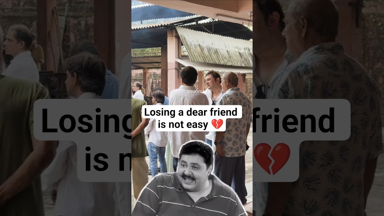 Rajesh Kumar & David Dhawan At Satish Shah's LAST RITES 💔 | 