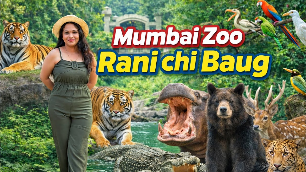 Zoo in Mumbai | Rani chi baug byculla🐯🐻🐵| राणीची बाग 😍
