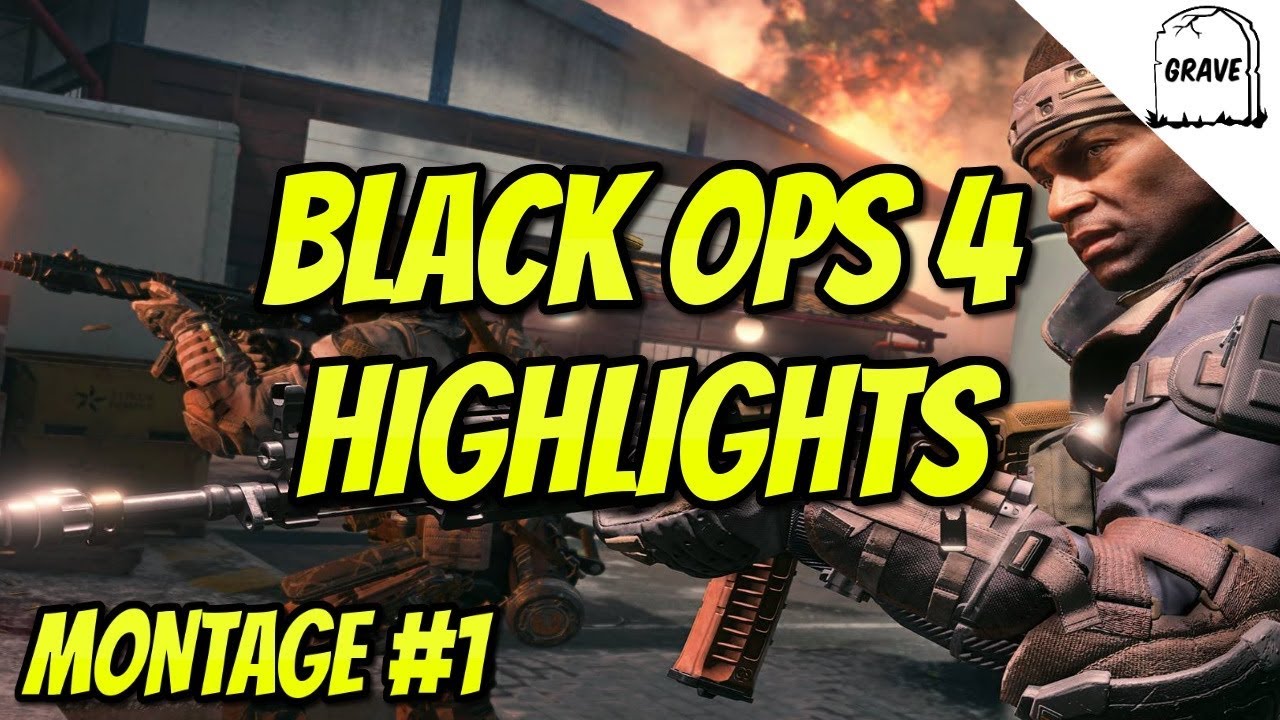 (PS4) Black Ops 4 Highlights Montage! (Montage #1)