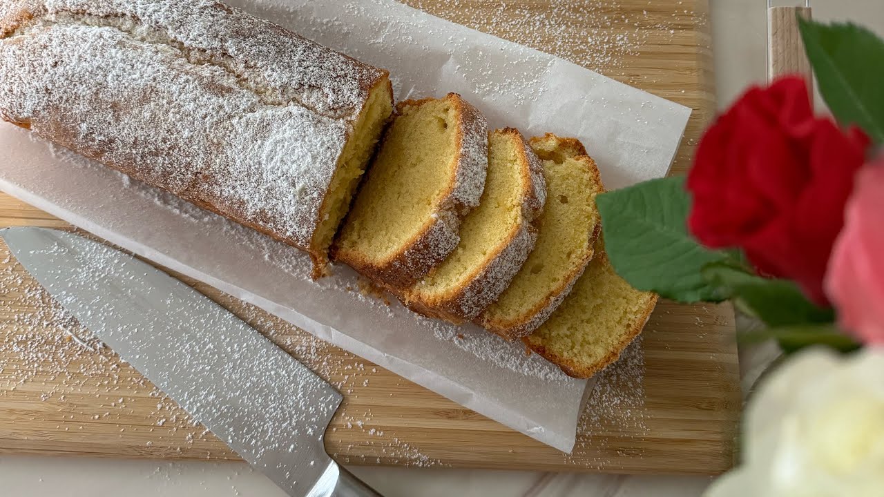 Basisrecept simpele cake met maar 4 ingrediënten ( 4/4de cake) | Shaïma’s Kookvideo’s