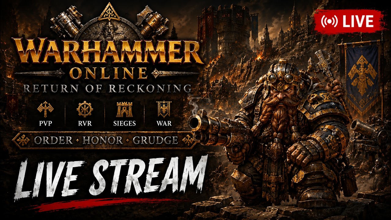 WARHAMMER ONLINE 🔴 Return of Reckoning - Post RDPS Update Depression