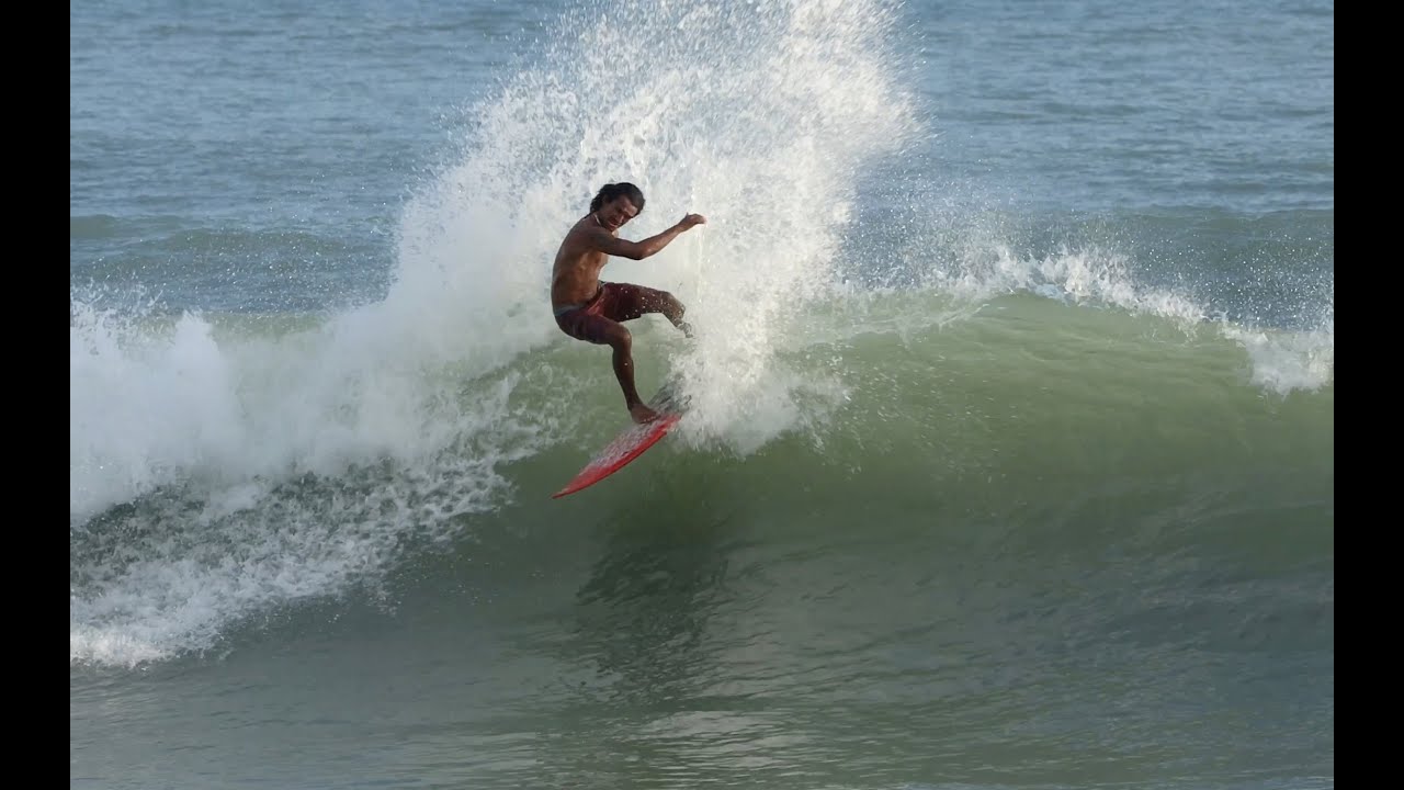 Sunset surf session at El Carmen, Santa Teresa, Costa Rica